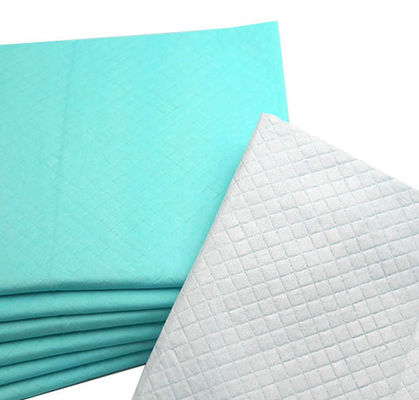 60 90 90 پرستار بیمارستان یکبار مصرف Underpads لنت های یکبار مصرف تجزیه پذیر قابل تجزیه برای بزرگسالان