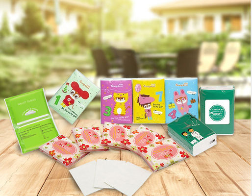 دستمال مرطوب و مرطوب دستمال مرطوب کودک 60gsm ارگانیک پاک شونده